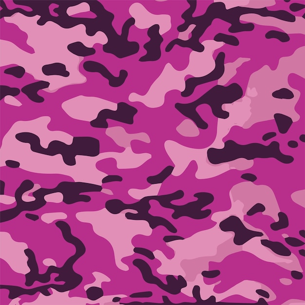 Camuflaje patrón sin costuras Estilo de moda camo repetir impresión Vector ilustración Textura caqui