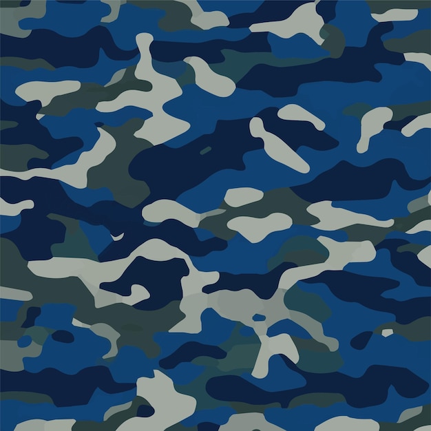 Camuflaje patrón sin costuras Estilo de moda camo repetir impresión Vector ilustración Textura caqui