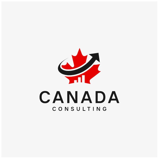 Vector canada startup consultoría de contabilidad finanzas diseño de logotipo inspiraciones