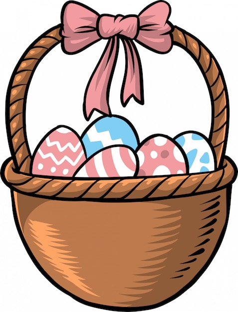 canasta de pascua