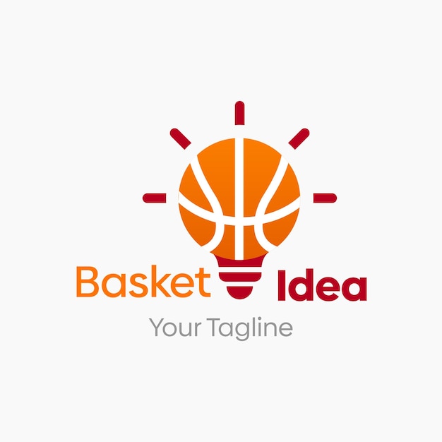 una canasta para una pelota de baloncesto que dice "canasta su nombre"