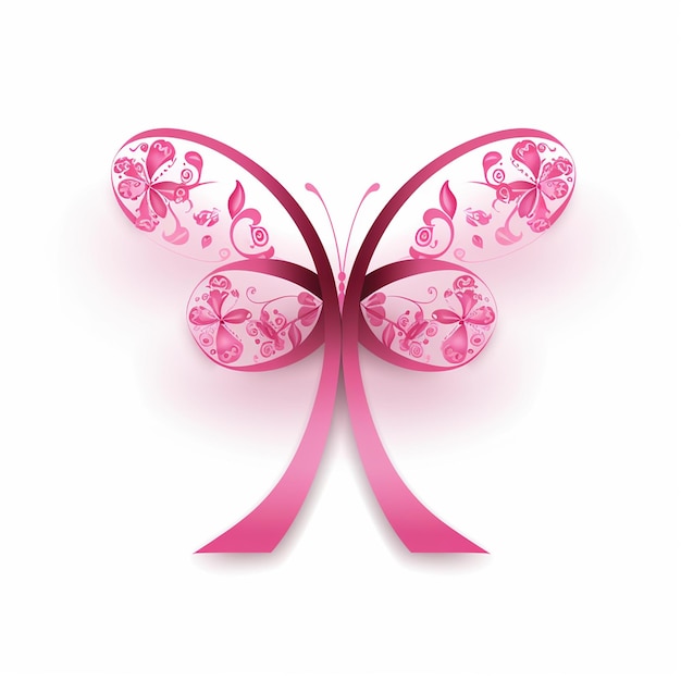 Vector el cáncer de mama esmalte pin rosa cinta pastel rosa cinta azul rosa bandas de sudor para el cáncer de mama