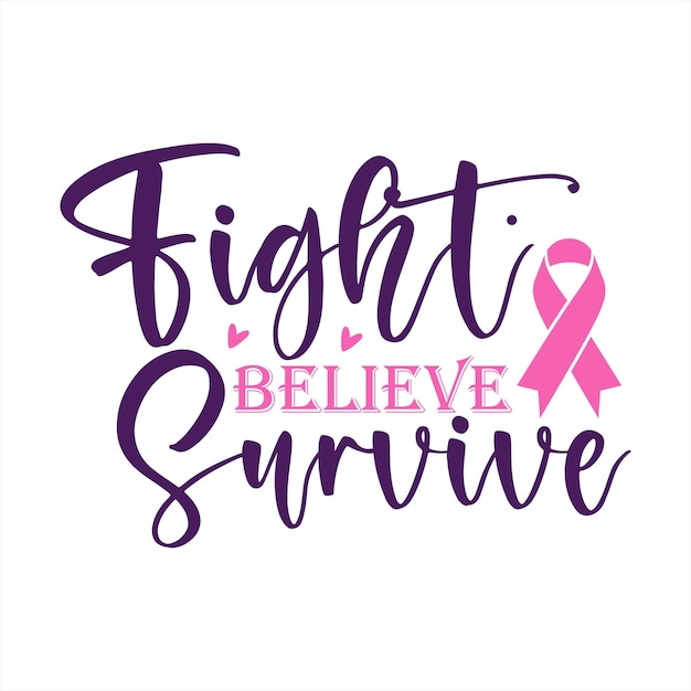 Cáncer de mama SVG Paquete Cortar Archivos Vector Imprimible Clipart Concienciación sobre el Cáncer SVG Cinta Rosa Svg