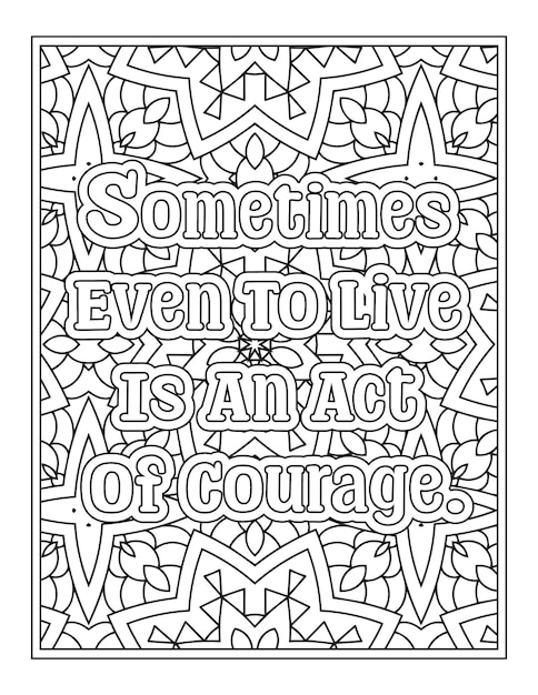 Cancer Quotes Coloring Pages for Kdp Coloring Pages