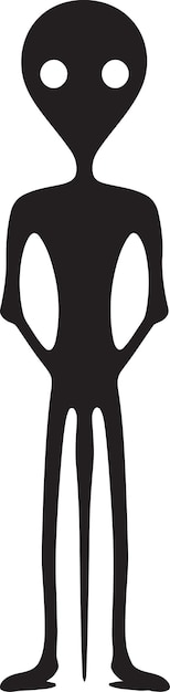 Canvas de dibujos animados Icono elegante de Stickman negro en diseño vectorial Tinta indulgencia Emblema elegante con Dood