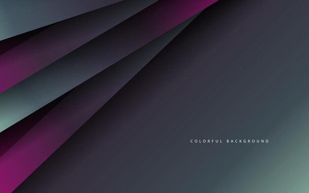 Capa de superposición geométrica abstracta de fondo de color oscuro