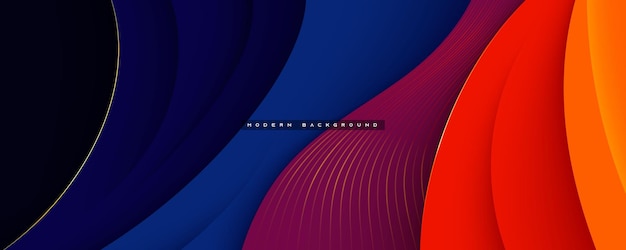 Las capas de superposición coloridas de fondo decoración de textura moderna