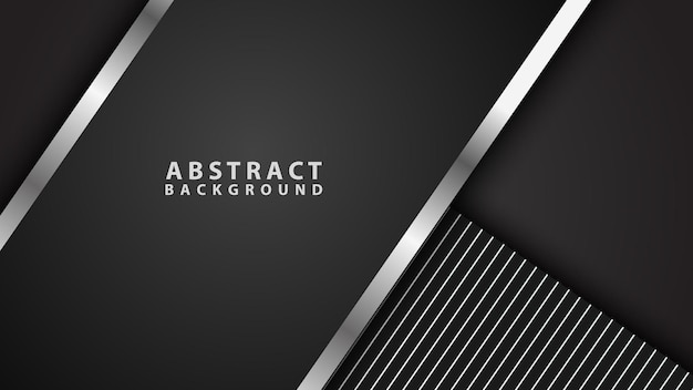 Capas superpuestas geométricas abstractas con rayas Fondo elegante con espacio de copia
