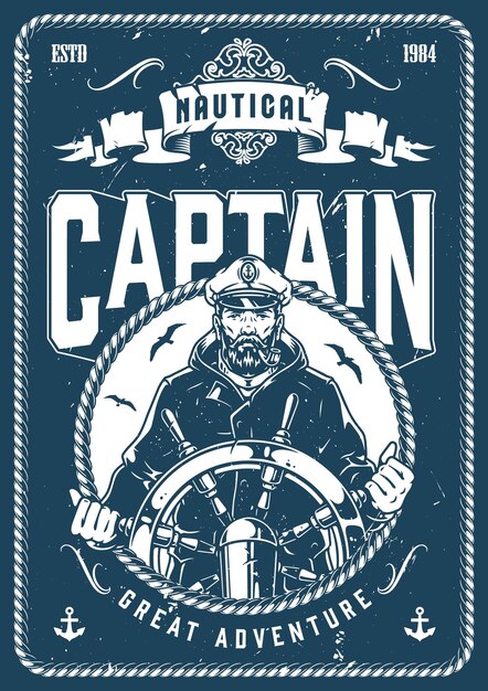 El capitán guía el barco hacia nuevas aguas.