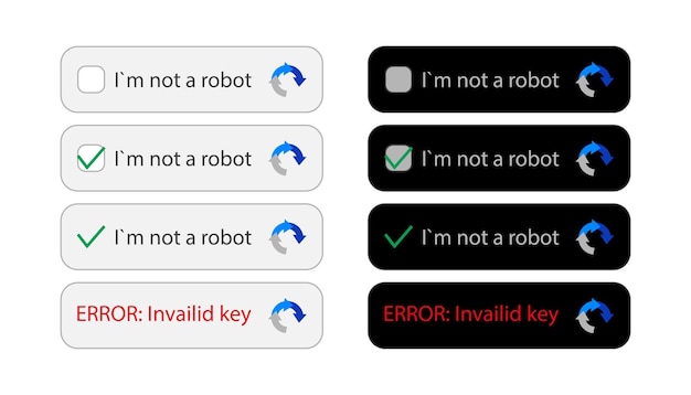 Captcha, yo no soy un robot.