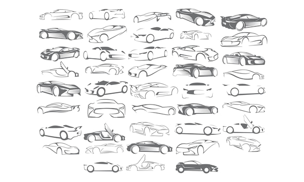 Car Logo Set Bundle Collection 
