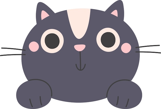 Cara de gato animal