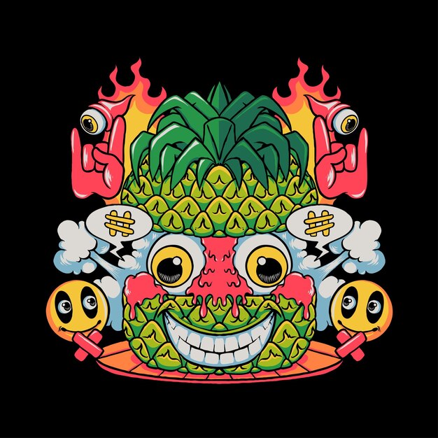 cara de piña