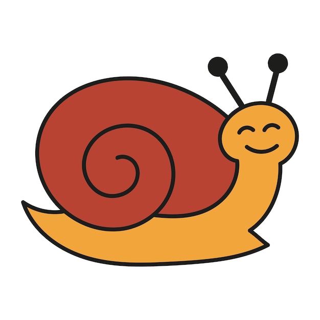 Caracol feliz