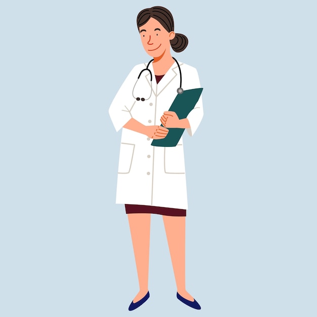 El carácter de una doctora europea en toda regla