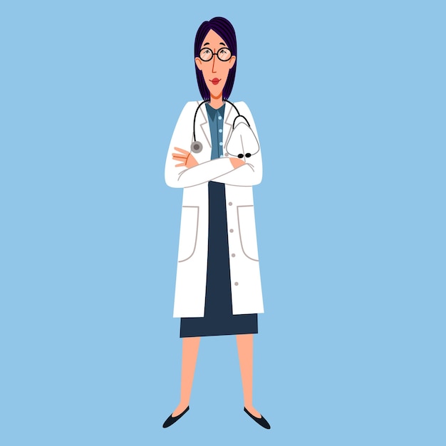 El carácter de una doctora europea en toda regla