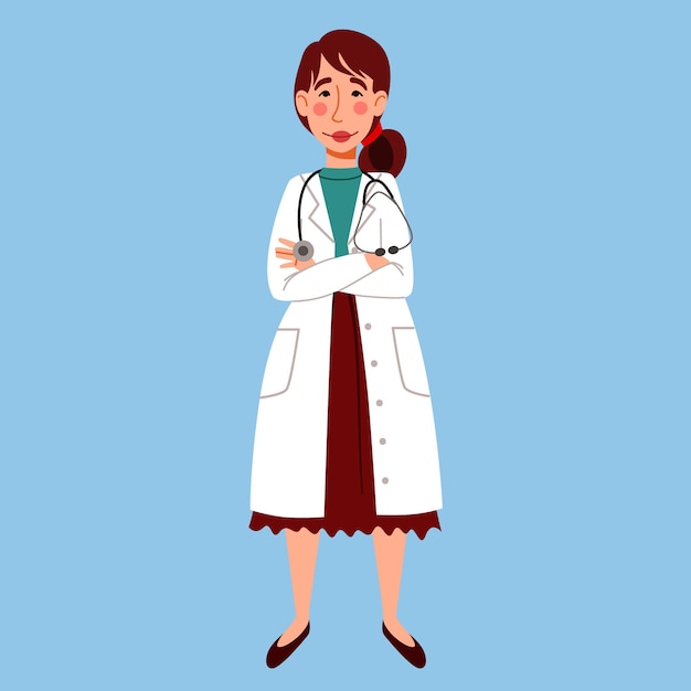 El carácter de una doctora europea en toda regla