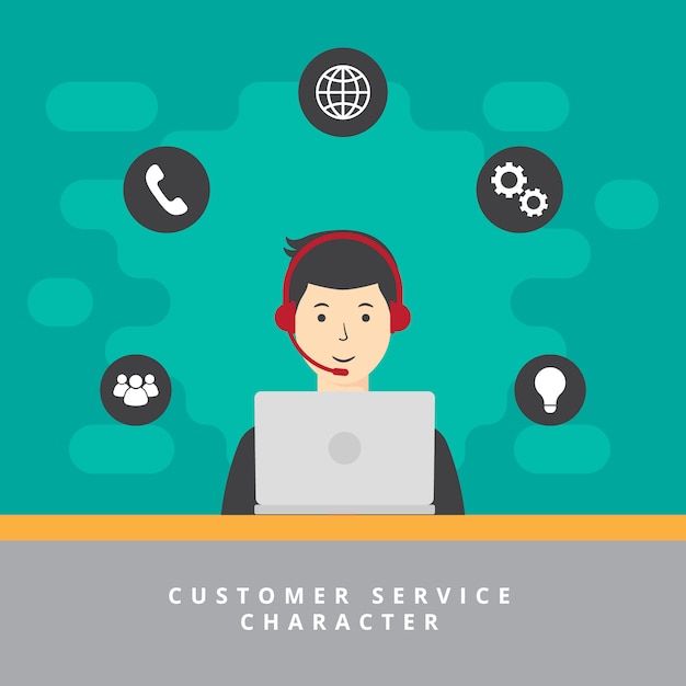 Carácter de servicio al cliente