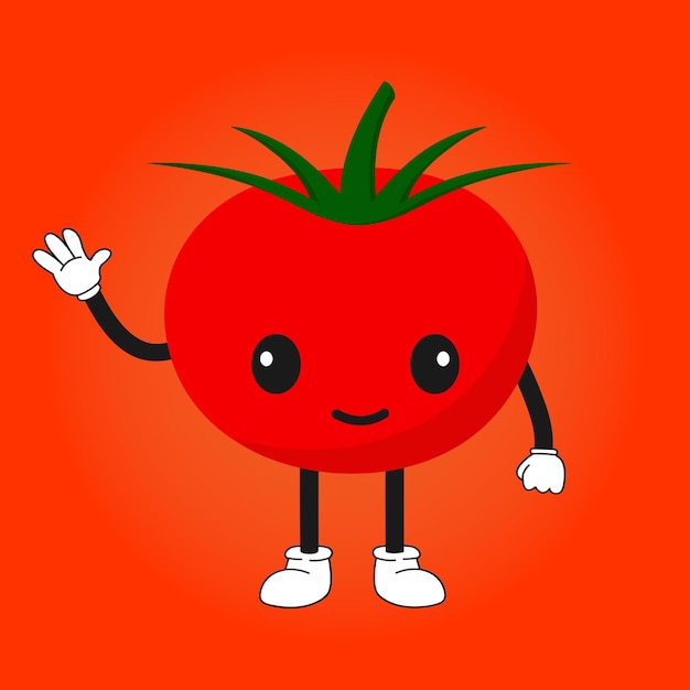 carácter de tomate