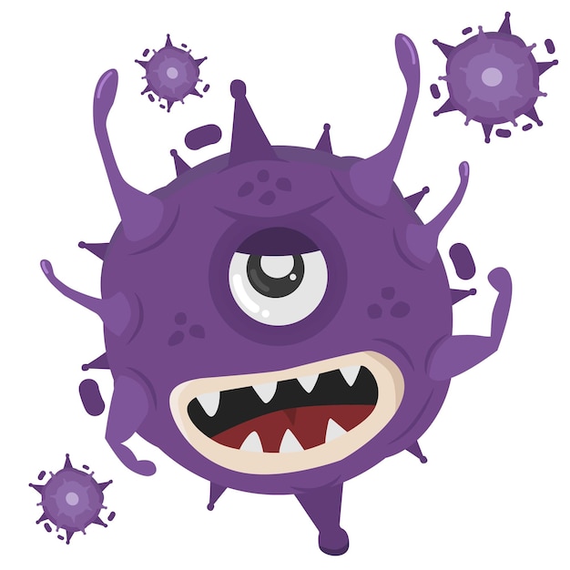 Carácter del virus púrpura