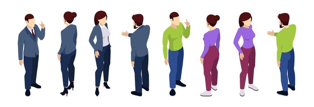 Caracteres constructores masculinos y femeninos