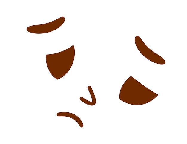 Características de la cara triste