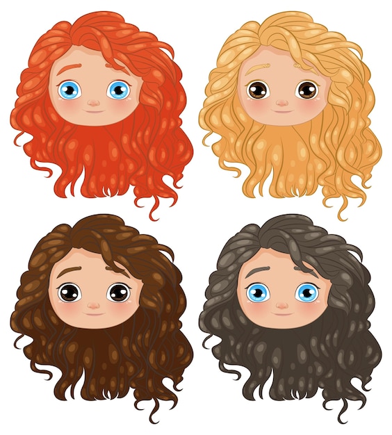 Características de los diversos colores de cabello