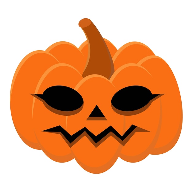 caras talladas de calabaza de halloween