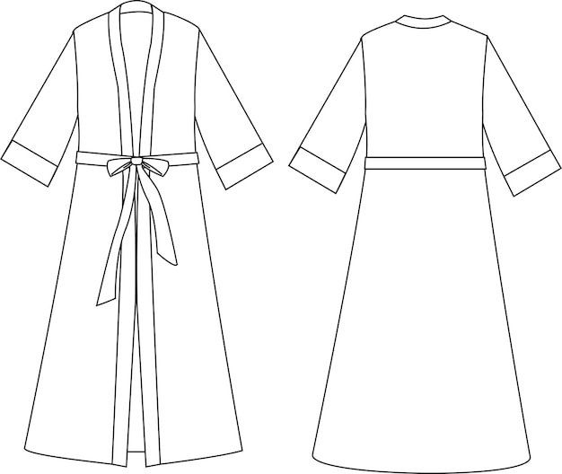 Este cardigan de ropa exterior con dibujo técnico de túnica presenta elementos detallados que incluyen las túnicas