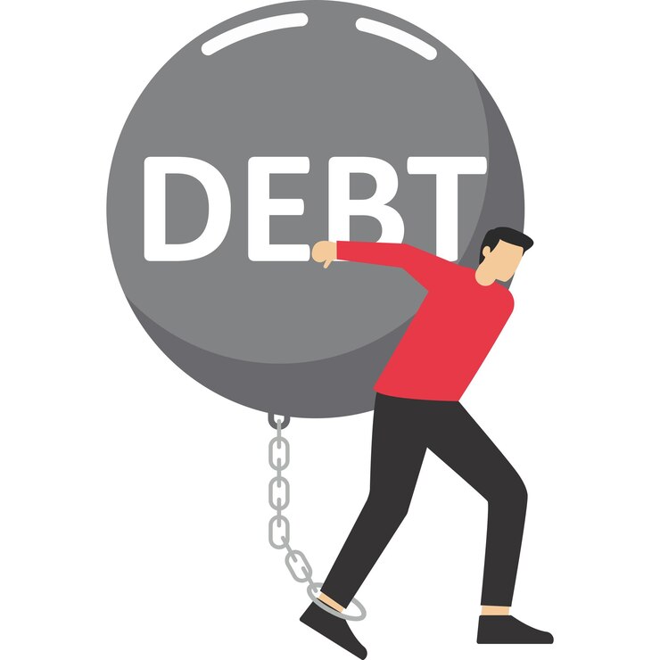 Vector carga de la deuda