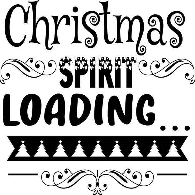 Carga del espíritu navideño