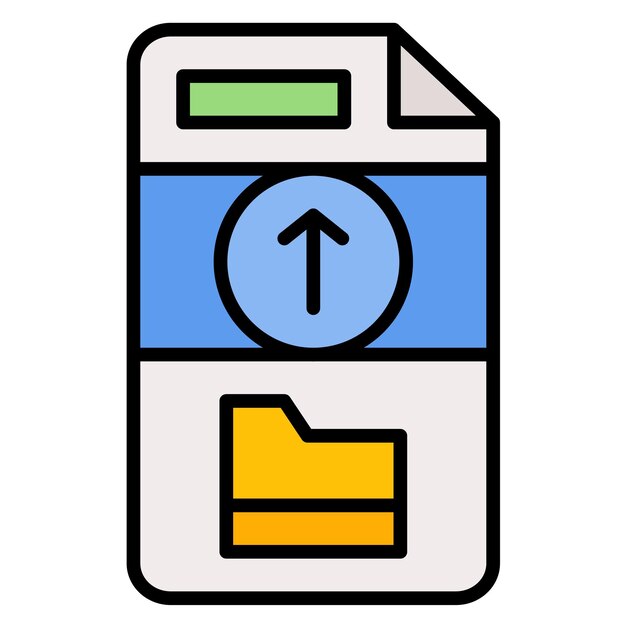 Cargar el estilo de ilustración vectorial del archivo