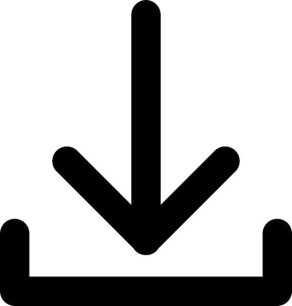Cargar icono descargar agregar símbolo de flecha de nube diseño de ilustración de vector plano