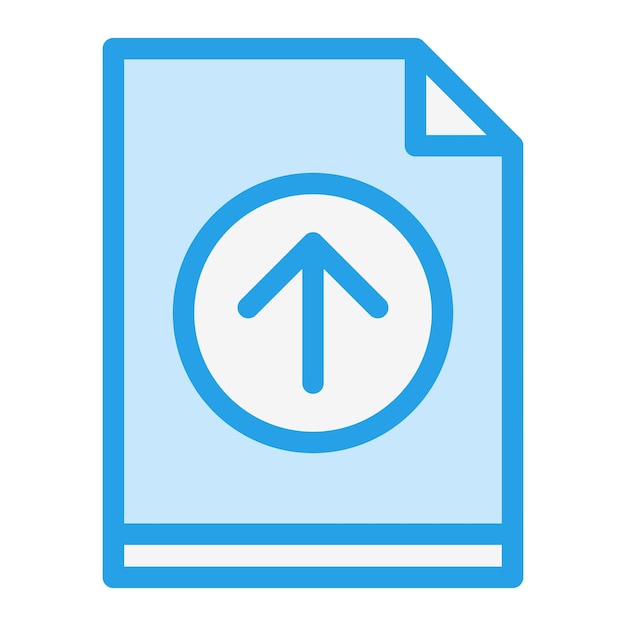 Cargar la ilustración del diseño del icono vectorial