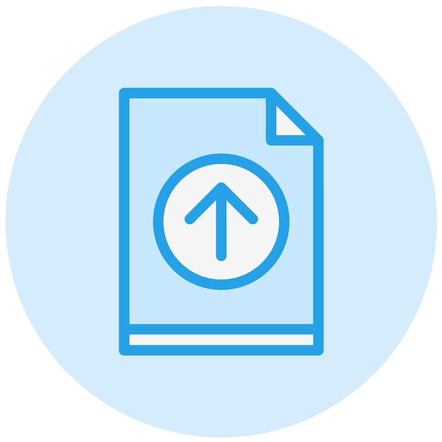 Cargar la ilustración del diseño del icono vectorial