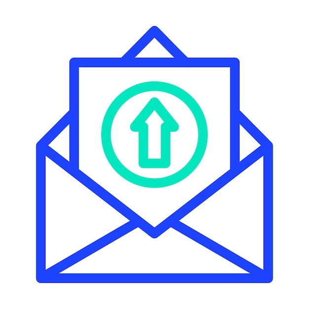 Cargar la ilustración del diseño del icono vectorial