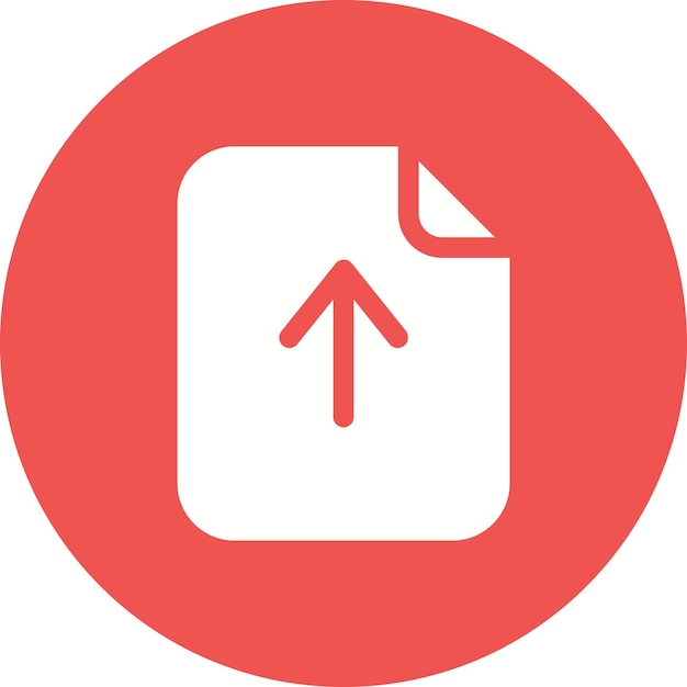 Cargar imagen vectorial de icono de papel Se puede usar para la interfaz de usuario