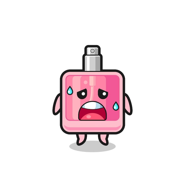 La caricatura de fatiga del perfume.