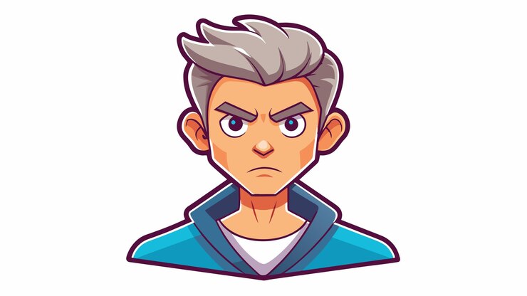 Vector una caricatura de un hombre y un niño caminando por la calle