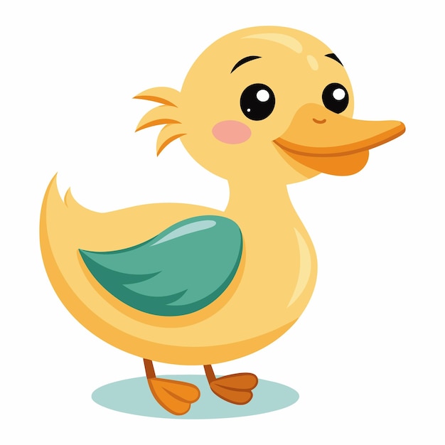 una caricatura de un pato con una camisa azul que dice pato