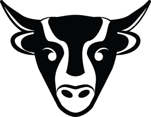 La caricatura de la vaca es muy linda.