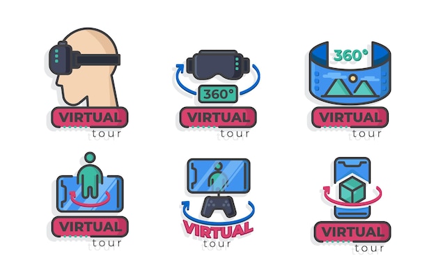 una caricatura de un videojuego con las palabras virtual en la parte superior