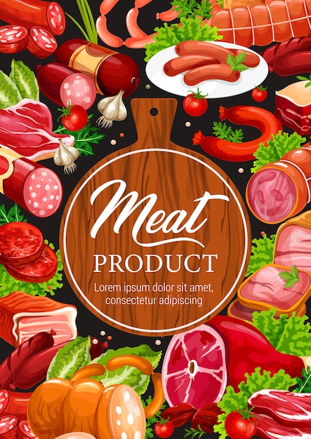Carnes y embutidos carnicería productos delicatessen