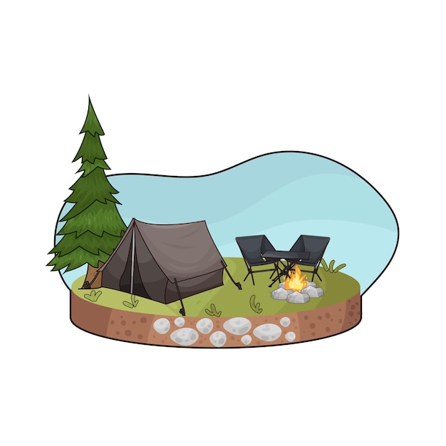 Carpa, ilustración