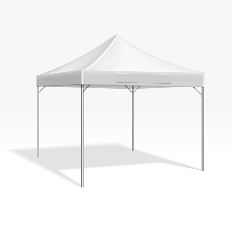 Vector carpa móvil para feria.