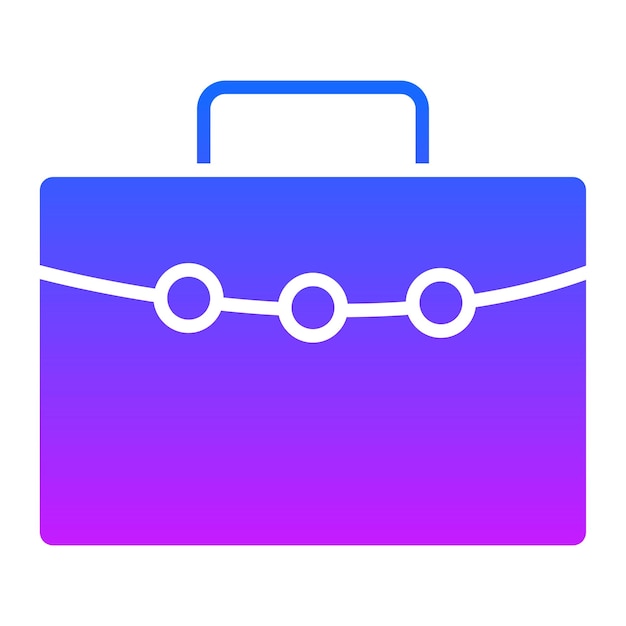 una carpeta azul y morada con un diseño azul y morado