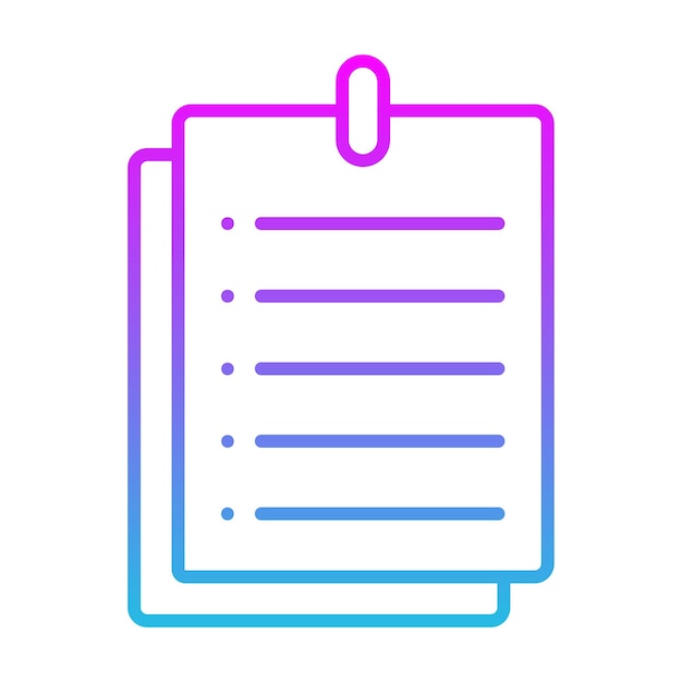 una carpeta azul y rosa con un logotipo azul y verde
