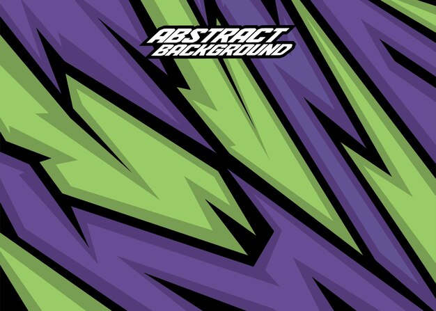 Carreras de rayas abstractas de fondo con blackdull greenand ultra violeta vector libre