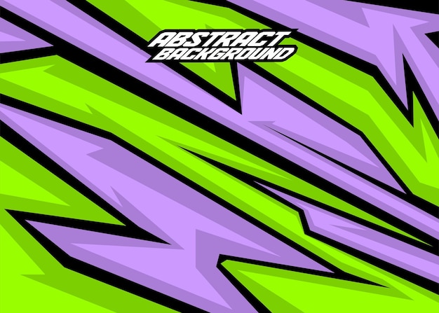 Carreras de rayas abstractas de fondo con pascua purplechartreuse y vector libre negro