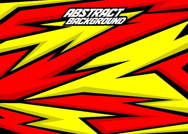 Carreras de rayas abstractas de fondo con redyelloowand negro vector gratis